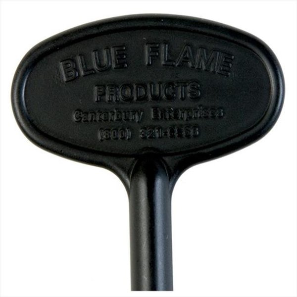 Canterbury  Enterprises Llc Blue Flame NKY.8.05 8 in. Universal Key Flat Black NKY.8.05